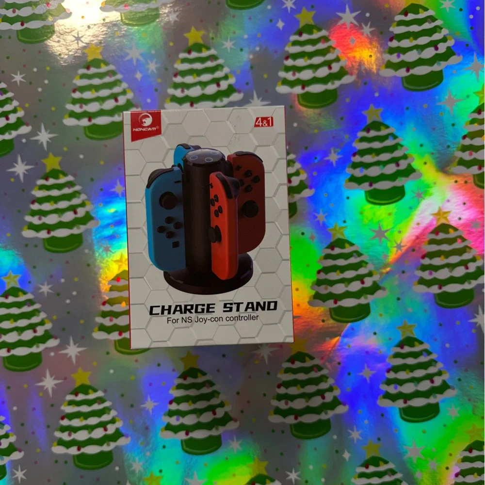 Red and Blue Charge Stand